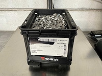 Würth 7.90 kg schotelveerring d8,4 in stapelbare bak - afbeelding 1 van  4