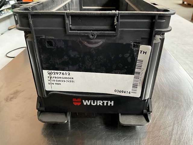Würth 8.07kg zelfborgmoer v10-sw22 in stapelbare bak - afbeelding 2 van  6