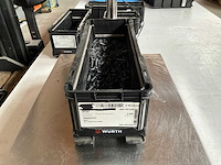 Würth 8.08kg bout 6x11x22x19,5 nzg in stapelbare bak - afbeelding 1 van  6