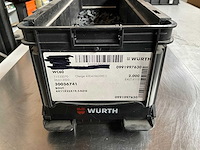 Würth 8.08kg bout 6x11x22x19,5 nzg in stapelbare bak - afbeelding 2 van  6