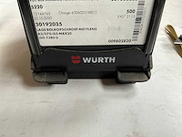 Würth 8.22kg lage bolkopschroef met flens m8x20 in stapelbare bak - afbeelding 2 van  6