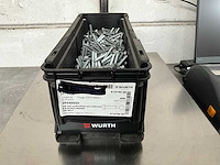 Würth 8.44 kg schroef zeskantkop met voldraad m6x60 in stapelbare bak - afbeelding 1 van  5