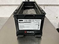 Würth 8.47 kg plaatschroef cilinderkop 3,5 x 19 in stapelbare bak - afbeelding 1 van  5