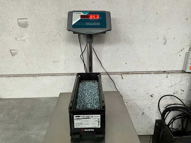 Würth 8.53 kg bolverzonken plaatschroef 3,5 x 19 in stapelbare bak - afbeelding 2 van  5
