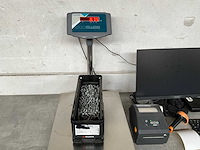 Würth 8.75 kg bout zeskantkop met flens m6x50 in stapelbare bak - afbeelding 2 van  5