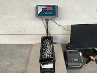 Würth 8.89 kg schroef zeskantkop met voldraad m10x100 in stapelbare bak - afbeelding 2 van  4