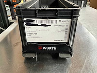 Würth 9.26kg bout 6x11x28x25,5 nzg in stapelbare bak - afbeelding 2 van  6