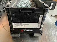 Würth 9.33kg spaanplaatschroef verzonken kop 4,5x30/19 in stapelbare bak - afbeelding 2 van  6