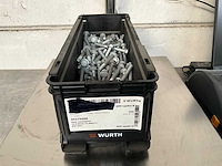 Würth 9.34 kg zeskant flensbout m8x75 in stapelbare bak - afbeelding 1 van  4