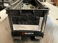 Würth 9.56kg lage bolkopschroef m8x60 in stapelbare bak - afbeelding 2 van  6