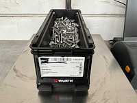 Würth 9.86 kg zeskant tapbout m10x30 in stapelbare bak - afbeelding 1 van  5