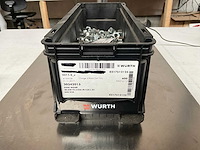 Würth 9.87kg zeskantmoer m12x1,25 in stapelbare bak - afbeelding 4 van  6