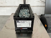 Würth 9.96 kg zeskant tapbout m10x50 in stapelbare bak - afbeelding 1 van  5