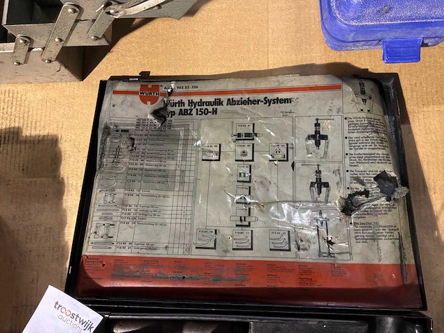 Würth abz 150-h hydraulische trekker - afbeelding 2 van  3