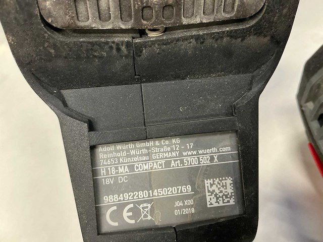 Würth accu-boormachine (2x) - afbeelding 5 van  8