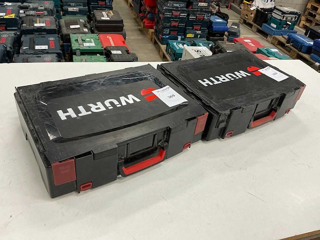 Würth accu-boormachine (2x) - afbeelding 8 van  8