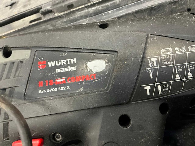 Würth accu-boormachine (2x) - afbeelding 4 van  8