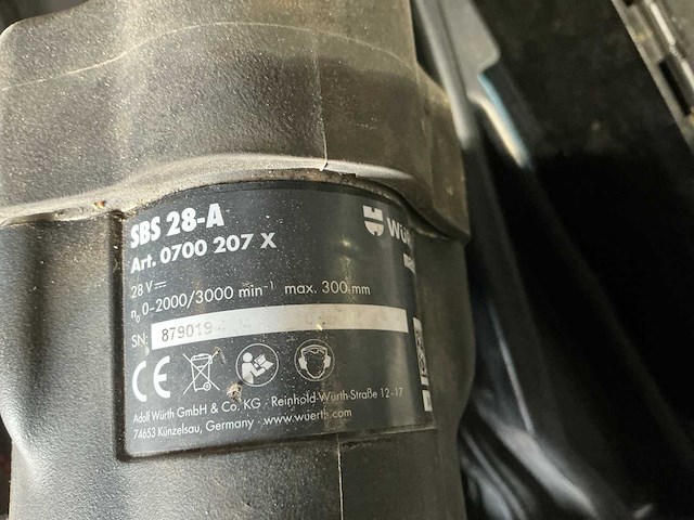 Würth accugereedschap (2x) - afbeelding 6 van  9