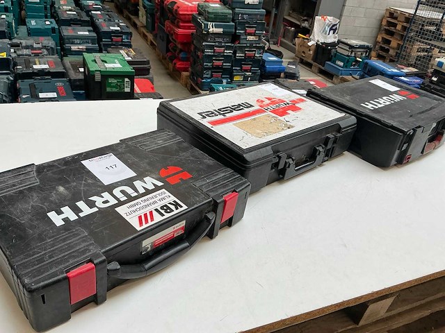 Würth accugereedschap (3x) - afbeelding 9 van  9