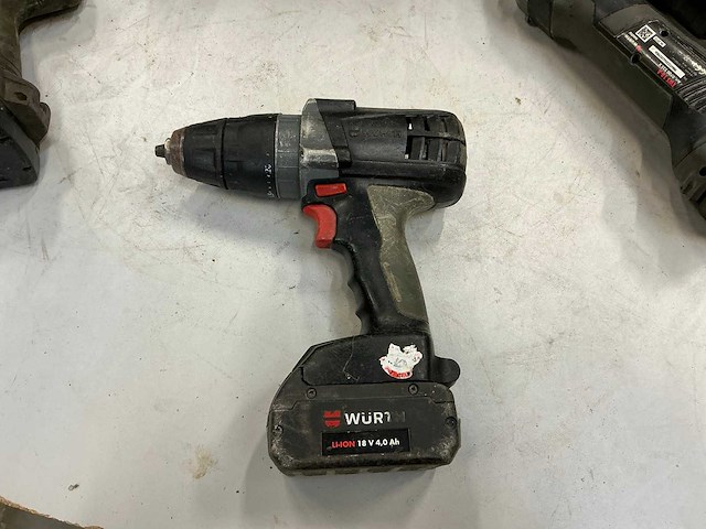 Würth accugereedschappen (6x) - afbeelding 4 van  21