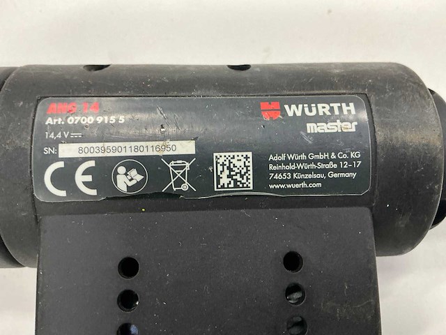 Würth ang14 accu-blindklinktang - afbeelding 3 van  4