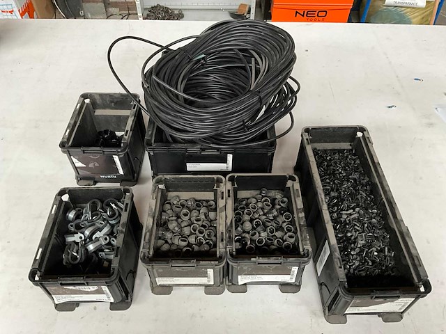 Würth assorti bevestigingsmaterialen in stapelbare bakken - afbeelding 1 van  10