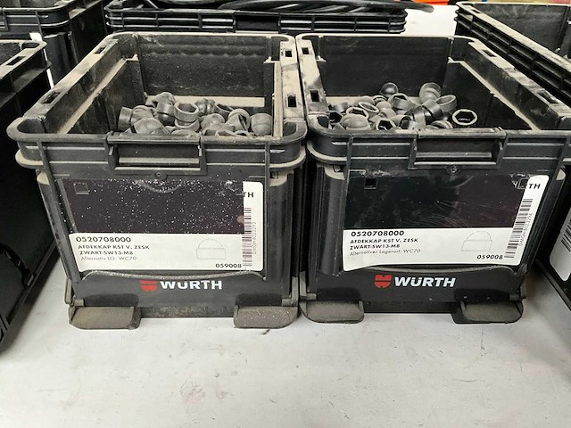 Würth assorti bevestigingsmaterialen in stapelbare bakken - afbeelding 5 van  10
