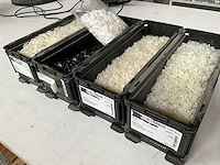Würth assorti kunststof bevestigingsmaterialen in stapelbare bakken - afbeelding 2 van  12