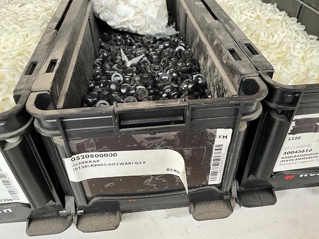 Würth assorti kunststof bevestigingsmaterialen in stapelbare bakken - afbeelding 6 van  12