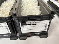 Würth assorti kunststof bevestigingsmaterialen in stapelbare bakken - afbeelding 8 van  12