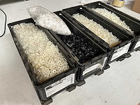 Würth assorti kunststof bevestigingsmaterialen in stapelbare bakken - afbeelding 12 van  12