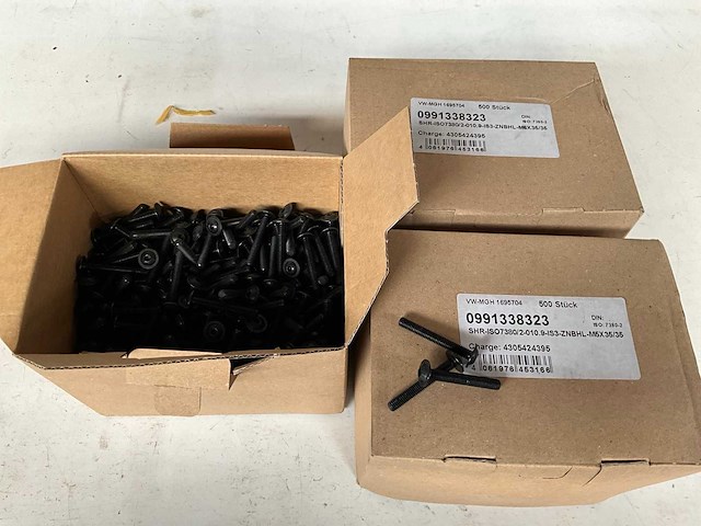 Würth bout m5 x 35/35 verpakking 500 stuks (3x) - afbeelding 1 van  5