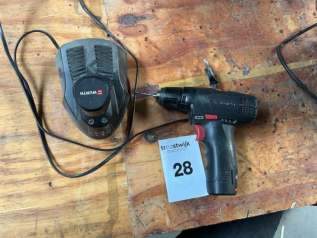 Wurth bs 12-a boormachine - afbeelding 1 van  4