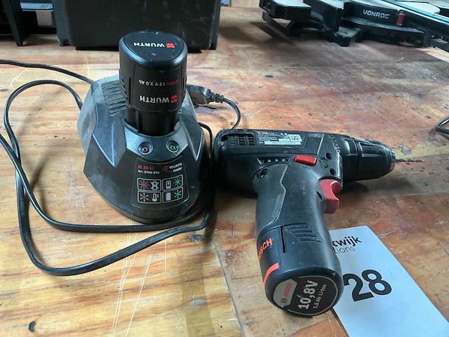 Wurth bs 12-a boormachine - afbeelding 4 van  4