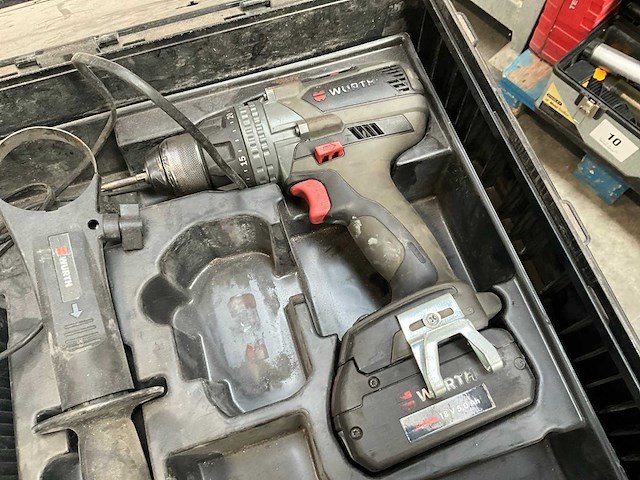 Würth bs18 schroefboormachine - afbeelding 2 van  5