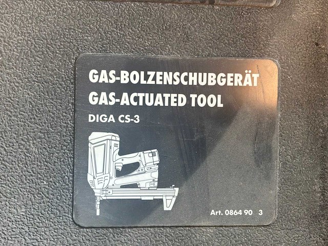 Wurth diva cs3 nagelpistool op accu - afbeelding 3 van  3