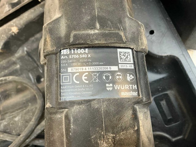 Würth elektrisch gereedschap (3x) - afbeelding 7 van  8