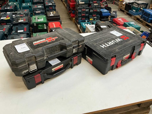 Würth elektrische gereedschappen (2x) - afbeelding 9 van  9