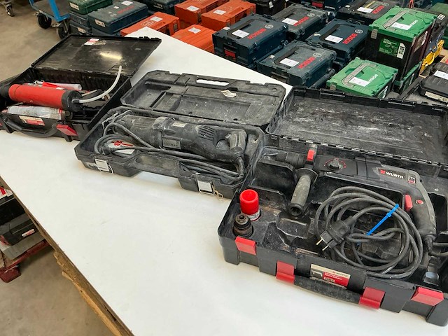 Würth elektrische gereedschappen (2x) - afbeelding 1 van  9