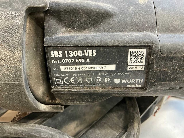 Würth elektrische gereedschappen (3x) - afbeelding 3 van  7