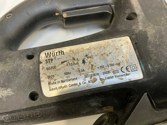 Würth elektrische gereedschappen (3x) - afbeelding 5 van  7