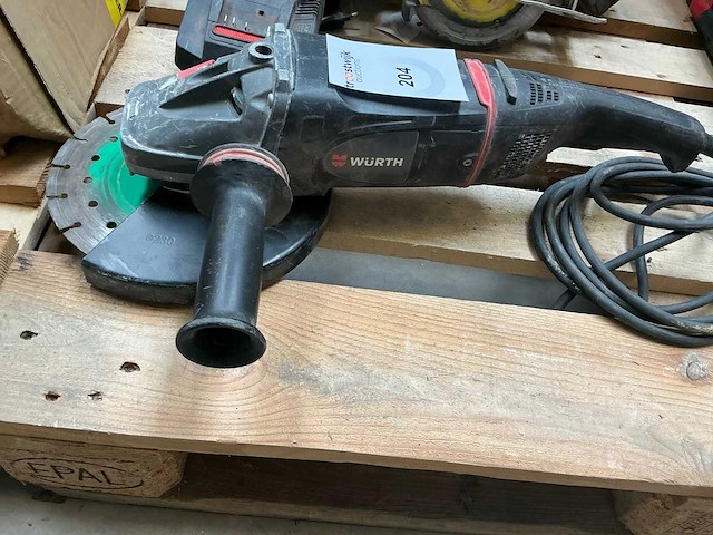 Würth ews 24-230-s haakse slijpmachine - afbeelding 2 van  4