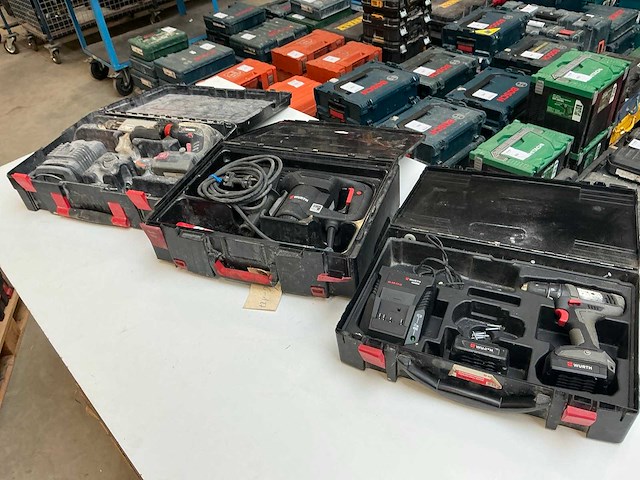 Würth gereedschappen (3x) - afbeelding 1 van  8