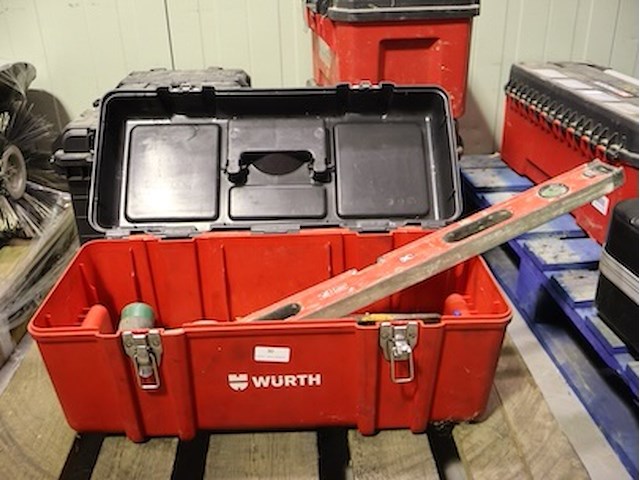 Wurth gereedschapskoffer - afbeelding 1 van  5