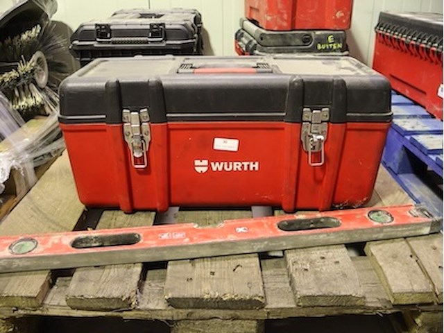 Wurth gereedschapskoffer - afbeelding 5 van  5