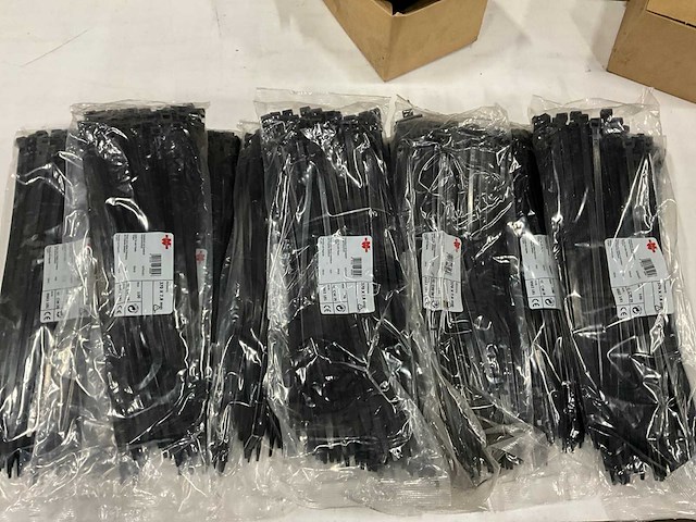 Würth kabelband 370 x 7,8 mm 100 stuks (10x) - afbeelding 1 van  2