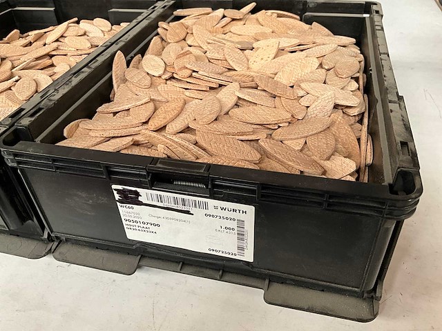 Würth lamellen in stapelbare bakken - afbeelding 4 van  11
