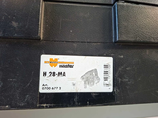 Würth master - würth master h 28-ma snoerloze draaihamer – 28v li-ion - afbeelding 6 van  6