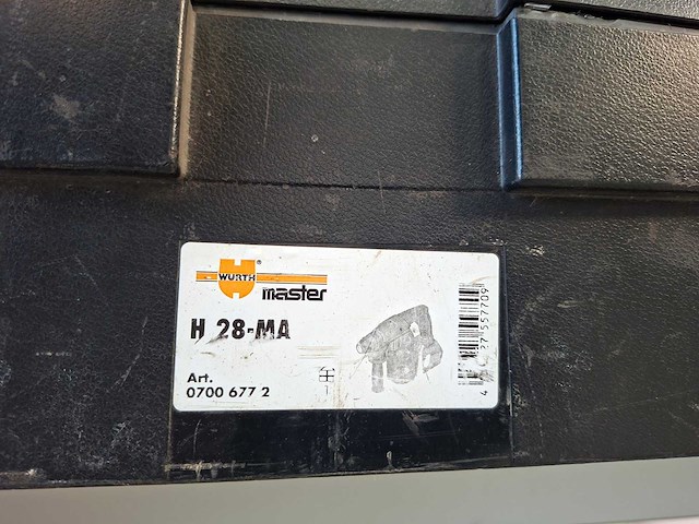 Würth master - würth master h 28-ma snoerloze draaihamer – 28v li-ion - afbeelding 6 van  6