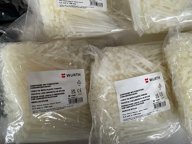 Würth mix kavel diverse kabelbinders - afbeelding 5 van  7